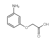 3-Aminophenoxyaceticacid structure, CAS 6274-24-4