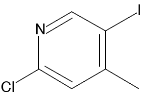 Pyridine,2-chloro-5-iodo-4-methyl- structure, CAS 550347-54-1