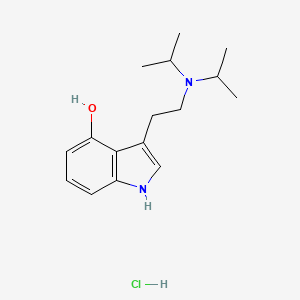 4-Hydroxy-N,N-Di(iso)propyltryptaminehydrochloride structure, CAS 63065-90-7