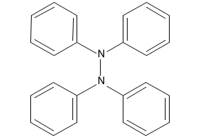 Tetraphenylhydrazine structure, CAS 632-52-0