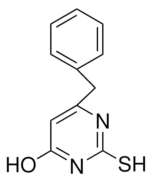 6-Benzyl-2-thiouracil structure, CAS 6336-50-1