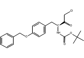 (S)-2-((S)-3-(4-(Benzyloxy)phenyl)-2-oxopyrrolidin-1-yl)-4-methylpentanoicacid structure, CAS 634196-86-4
