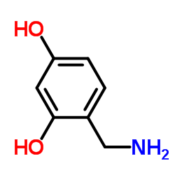 2,4-Dihydroxybenzylamine structure, CAS 63452-56-2