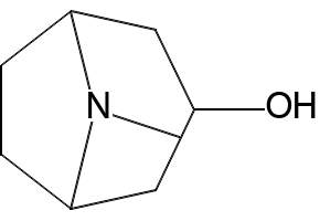 Pseudotropin structure, CAS 637-23-0