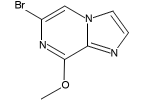 6-Bromo-8-methoxyimidazo[1,2-a]pyrazine structure, CAS 63744-25-2