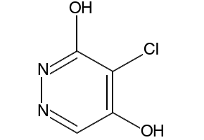 5-Chloro-6-hydroxy-1H-pyridazin-4-one structure, CAS 64178-58-1