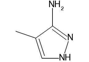 4-Methyl-1H-pyrazol-3-amine structure, CAS 64781-79-9