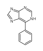 6-Phenylpurine structure, CAS 6505-01-7