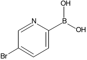 5-Bromopyridin-2-ylboronicacid structure, CAS 652148-97-5