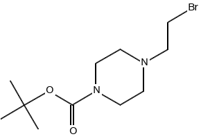 4-(2-BromoEthyl)-1-piperazinecarboxylicacid,1,1-dimethylEthylester structure, CAS 655225-01-7