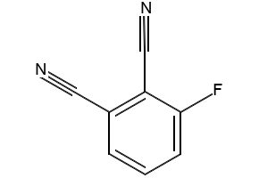 1,2-Dicyano-3-fluorobenzene structure, CAS 65610-13-1