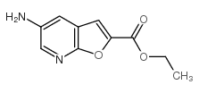 5-Aminofuro[2,3-b]pyridine-2-carboxylicacidethylester structure, CAS 6562-74-9