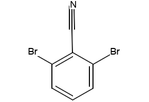 2,6-Dibromobenzonitrile structure, CAS 6575-12-8