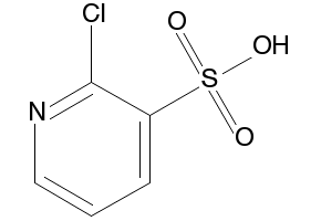 2-Chloropyridine-3-sulfonicacid structure, CAS 6602-56-8