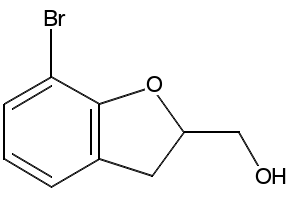 (2,3-Dihydrobenzofuran-2-yl)methanol structure, CAS 66158-96-1