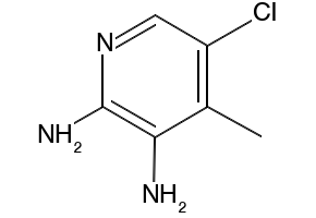 5-Chloro-4-Methylpyridine-2,3-diamine structure, CAS 662117-20-6