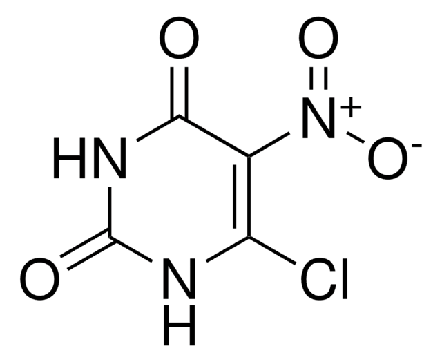 6-Chloro-5-nitro-2,4(1H,3H)-pyrimidinedione structure, CAS 6630-30-4