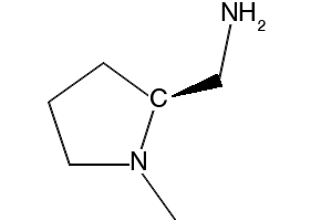 (S)-(-)-1-Methyl-2-aminoMethylpyrrolidine structure, CAS 66411-54-9