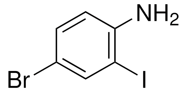 4-Bromo-2-iodoaniline structure, CAS 66416-72-6