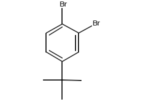 1,2-Dibromo-4-tert-butylbenzene structure, CAS 6683-75-6