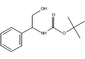 N-Boc-D/L-Phenylglycinol structure, CAS 67341-01-9