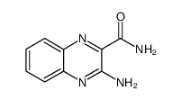 3-Aminoquinoxaline-2-carboxamide structure, CAS 67568-30-3