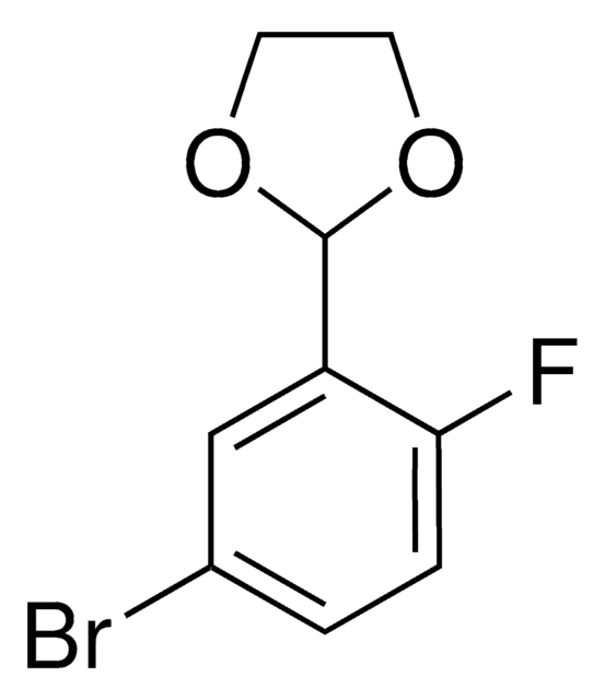 2-(5-Bromo-2-fluorophenyl)-1,3-dioxolane structure, CAS 679840-30-3