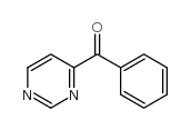 Phenyl(pyrimidin-4-yl)methanone structure, CAS 68027-80-5