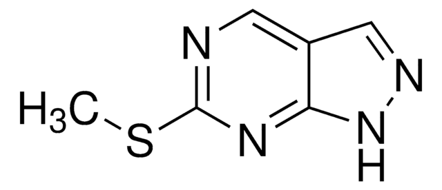 6-(Methylthio)-1H-pyrazolo[3,4]pyrimidine structure, CAS 55084-74-7