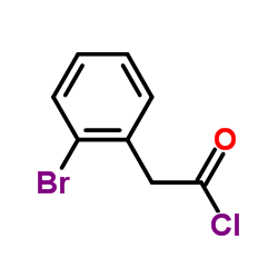 2-Bromophenylacetylchloride structure, CAS 55116-09-1