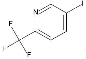 5-Iodo-2-(trifluoromethyl)pyridine structure, CAS 873107-98-3