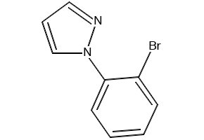 1-(2-Bromophenyl)-1H-pyrazole structure, CAS 87488-84-4