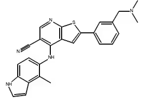 4-Hydroxy-thieno[2,3-b]pyridine-5-carboxylicacid structure, CAS 55503-32-7