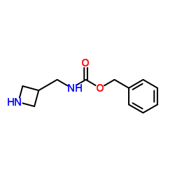 Carbamicacid,N-(3-azetidinylmethyl)-,phenylmethylester structure, CAS 876149-41-6
