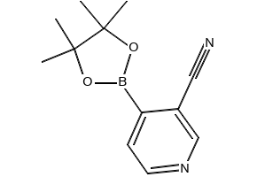 3-Cyanopyridine-4-boronicacidpinacolester structure, CAS 878194-92-4