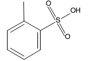 2-Toluenesulfonicacid structure, CAS 88-20-0