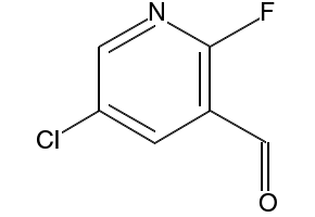 5-Chloro-2-fluoronicotinaldehyde structure, CAS 882679-90-5