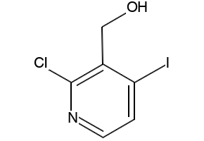 2-Chloro-3-hydroxymethyl-4-iodopyridine structure, CAS 884494-44-4