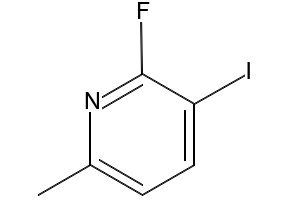 2-Fluoro-3-iodo-6-Methylpyridine structure, CAS 884494-48-8