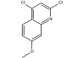 2,4-Dichloro-7-methoxy-quinoline structure, CAS 55934-22-0