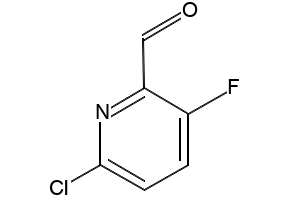 6-Chloro-3-fluoropyridine-2-carbaldehyde structure, CAS 884494-77-3