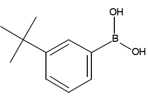 3-Tert-Butylphenylboronicacid structure, CAS 560132-24-3