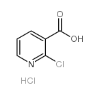 2-Chloronicotinicacidhydrochloride structure, CAS 56055-55-1