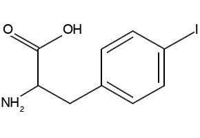 4-Lodo-DL-phenylalanine structure, CAS 14173-41-2