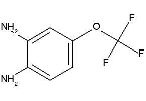 1,2-Diamino-4-(trifluoromethoxy)benzene structure, CAS 658-89-9