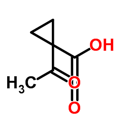 1-Acetylcyclopropanecarboxylicacid structure, CAS 56172-71-5