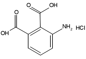 3-Aminophthalicacidhydrochloride structure, CAS 6946-22-1