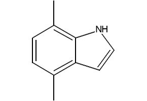 4,7-Dimethylindole structure, CAS 5621-17-0