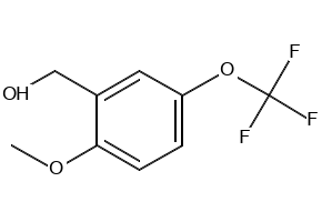 2-Methoxy-5-(trifluoromethoxy)benzylalcohol structure, CAS 562840-50-0