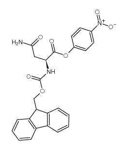 Fmoc-Asn-ONp structure, CAS 71989-17-8